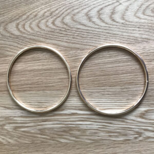 Circular Metal Bag Handles
