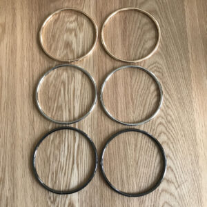 Circular Metal Bag Handles