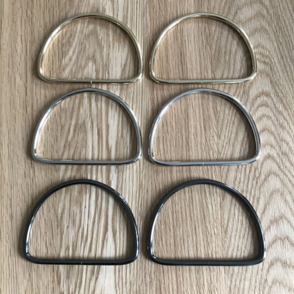 D-Shape Metal Bag Handles
