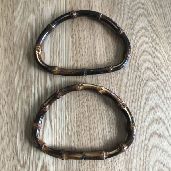 D-Shaped Bamboo Bag Handles
