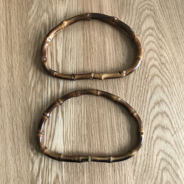 D-Shaped Bamboo Bag Handles