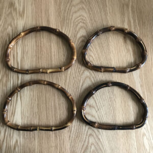 D-Shaped Bamboo Bag Handles