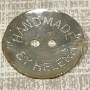 Personalised Mother Of Pearl Buttons