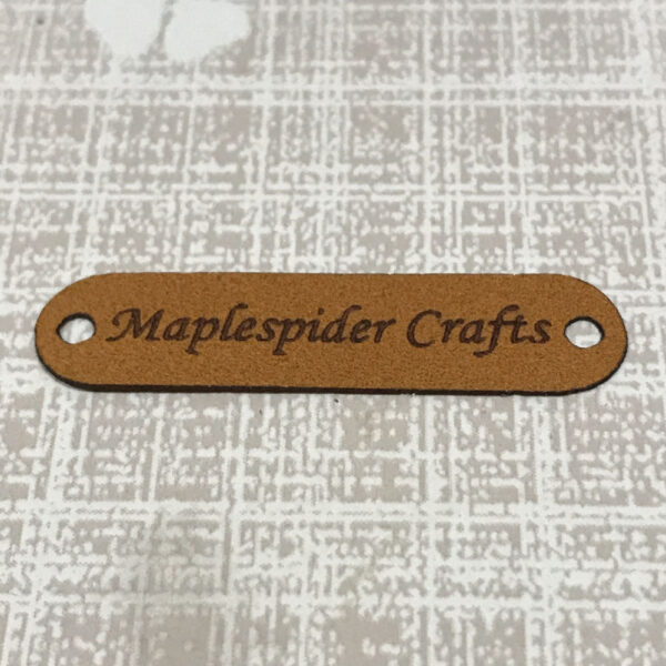 Personalised Real Leather Tag