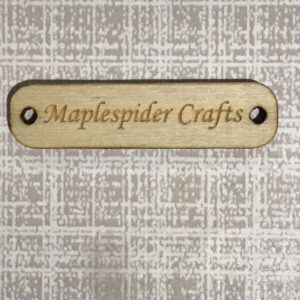 Personalised Wooden Button
