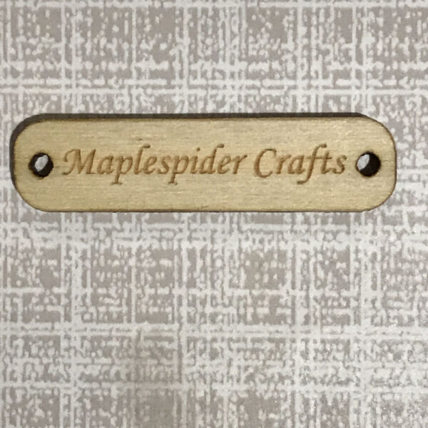 Personalised Wooden Button