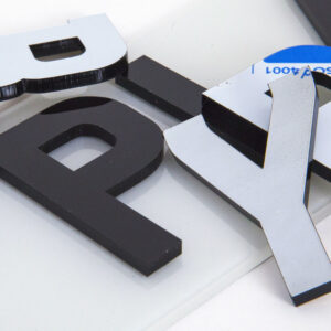 4D Number Plate Characters (3mm)