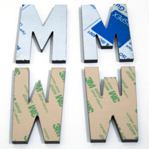 4D Number Plate Characters (3mm)