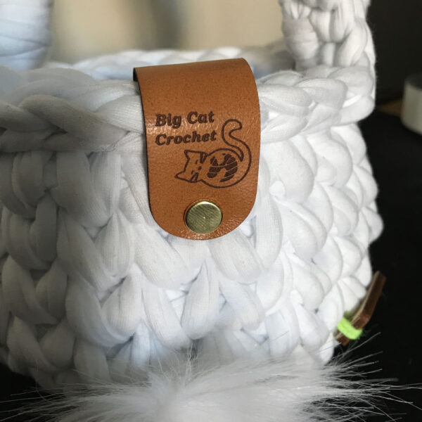Custom Leather Rivet Tags