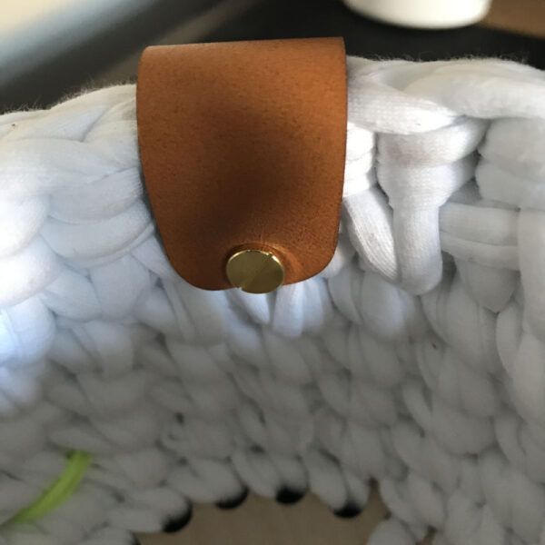 Custom Leather Rivet Tags