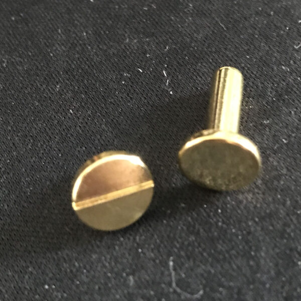 Custom Leather Rivet Tags