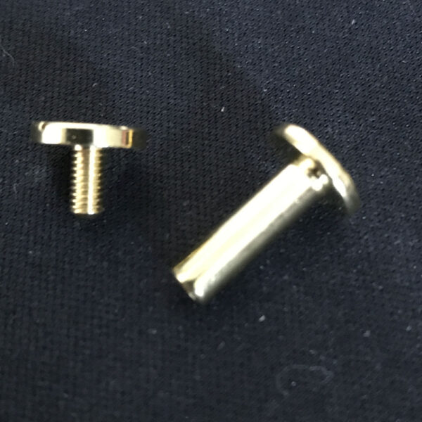 Custom Leather Rivet Tags