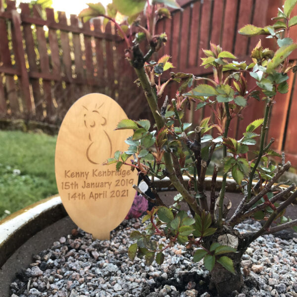 Pet Memorial Plant Tag