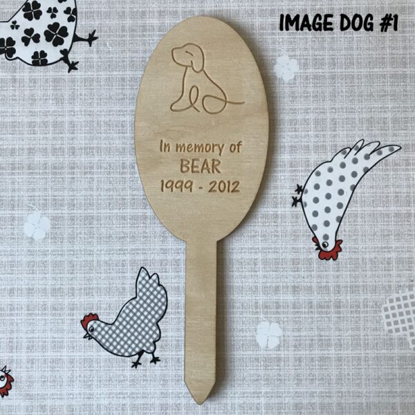 Dog Memorial Tag