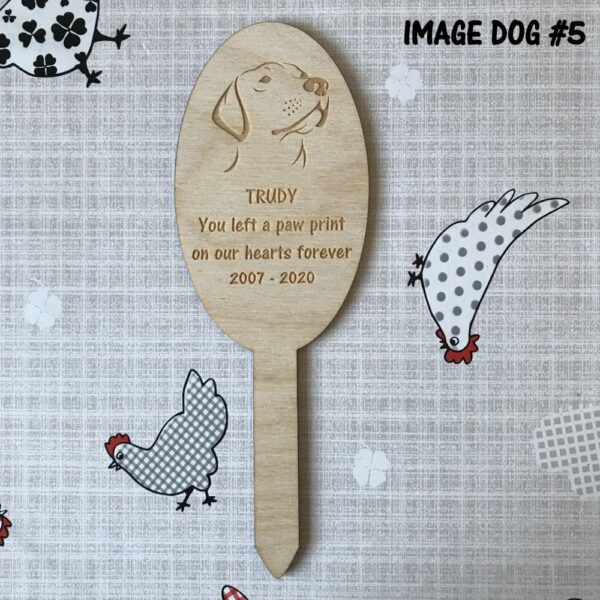 Dog Memorial Tag