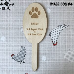 Dog Memorial Tag