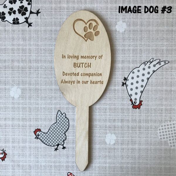 Dog Memorial Tag