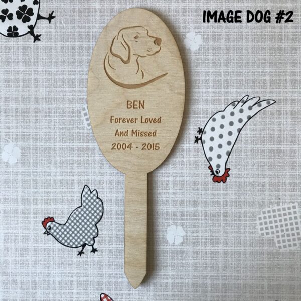 Dog Memorial Tag