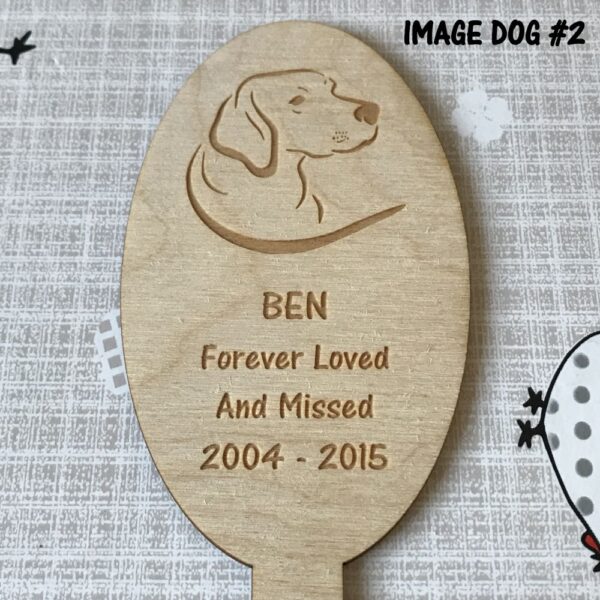 Dog Memorial Tag
