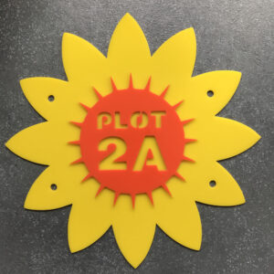 Sunflower Door Sign