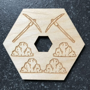 Settlers Of Catan Engraved Game Board Pieces