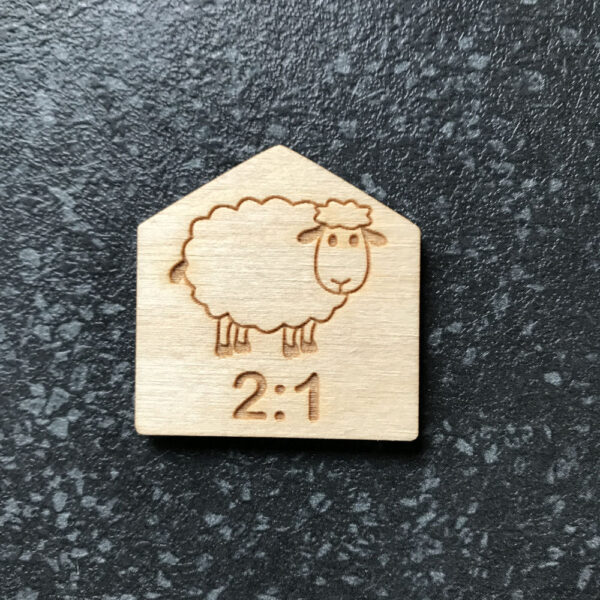 Settlers Of Catan Engraved Game Board Pieces