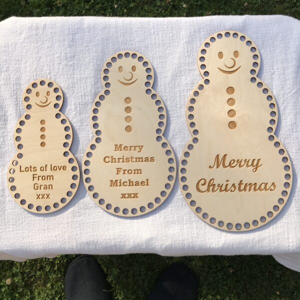 Snowman Basket Base