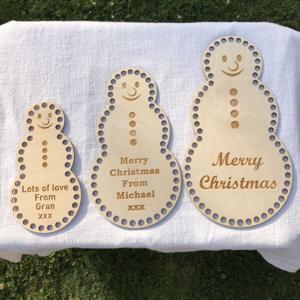 Snowman Basket Base