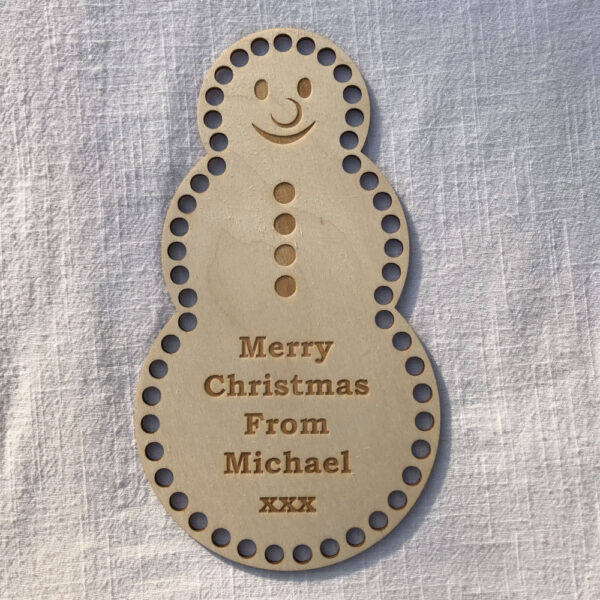 Snowman Basket Base