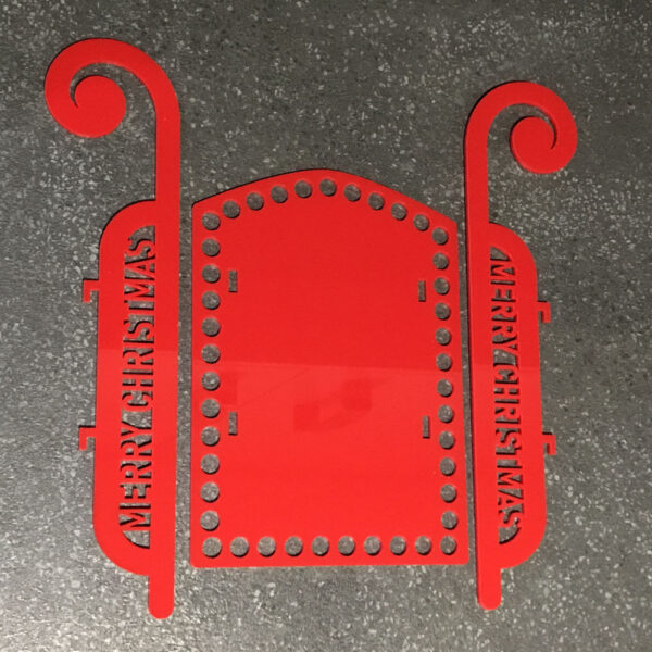 Acrylic Christmas Sleigh