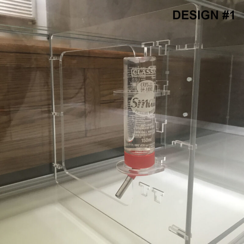 Illustration of Custom Hamster Cage Partition Designs