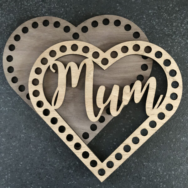 Oak Veneer Basket Base
