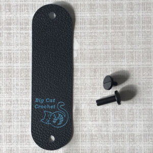 Custom Leatherette Rivet Tags