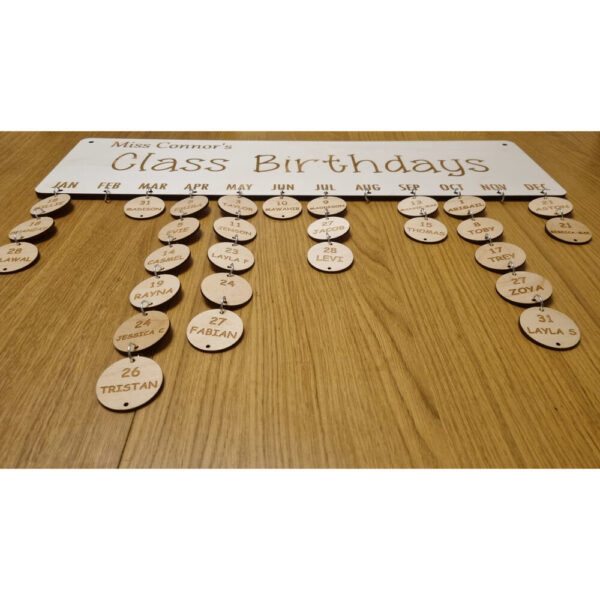 Class Birthday Reminder