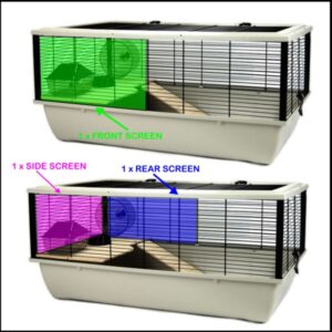 Grosvenor Large Deep Bedding Screens