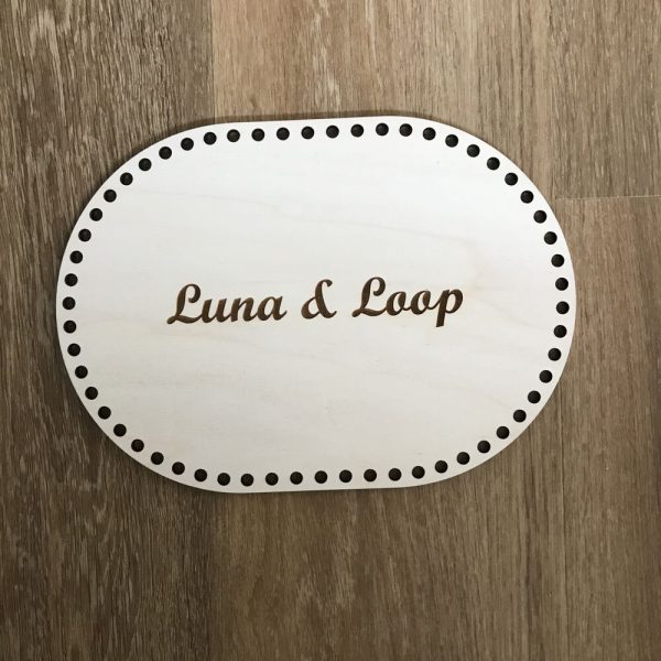 Wooden Dolls Basket Base (Personalised) - Image 4